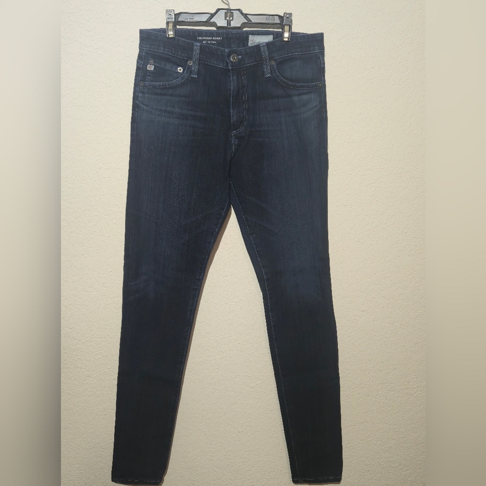 AG Adriano Goldschmied "The Farrah Skinny" High Rise Skinny Jeans Womens Size 28